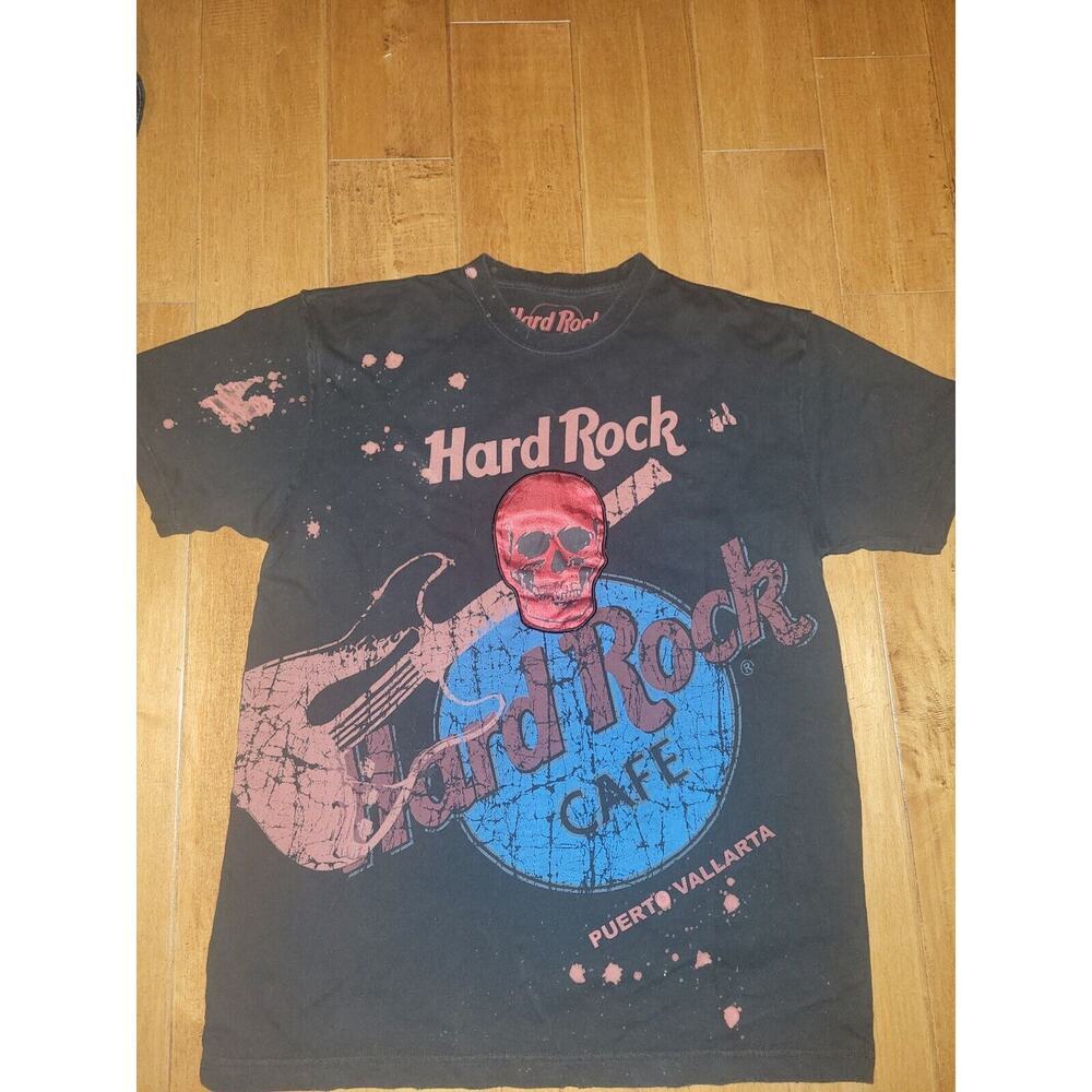Vintage Hard Rock Cafe Puerto Vallarta T shirt Sz Large